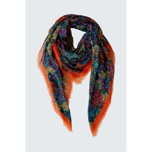 Foulard en voile imprimé - Oui