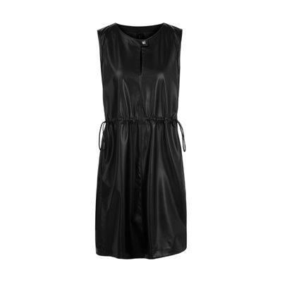 Short vegan leather dress - Marc Cain