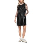 Short vegan leather dress - Marc Cain